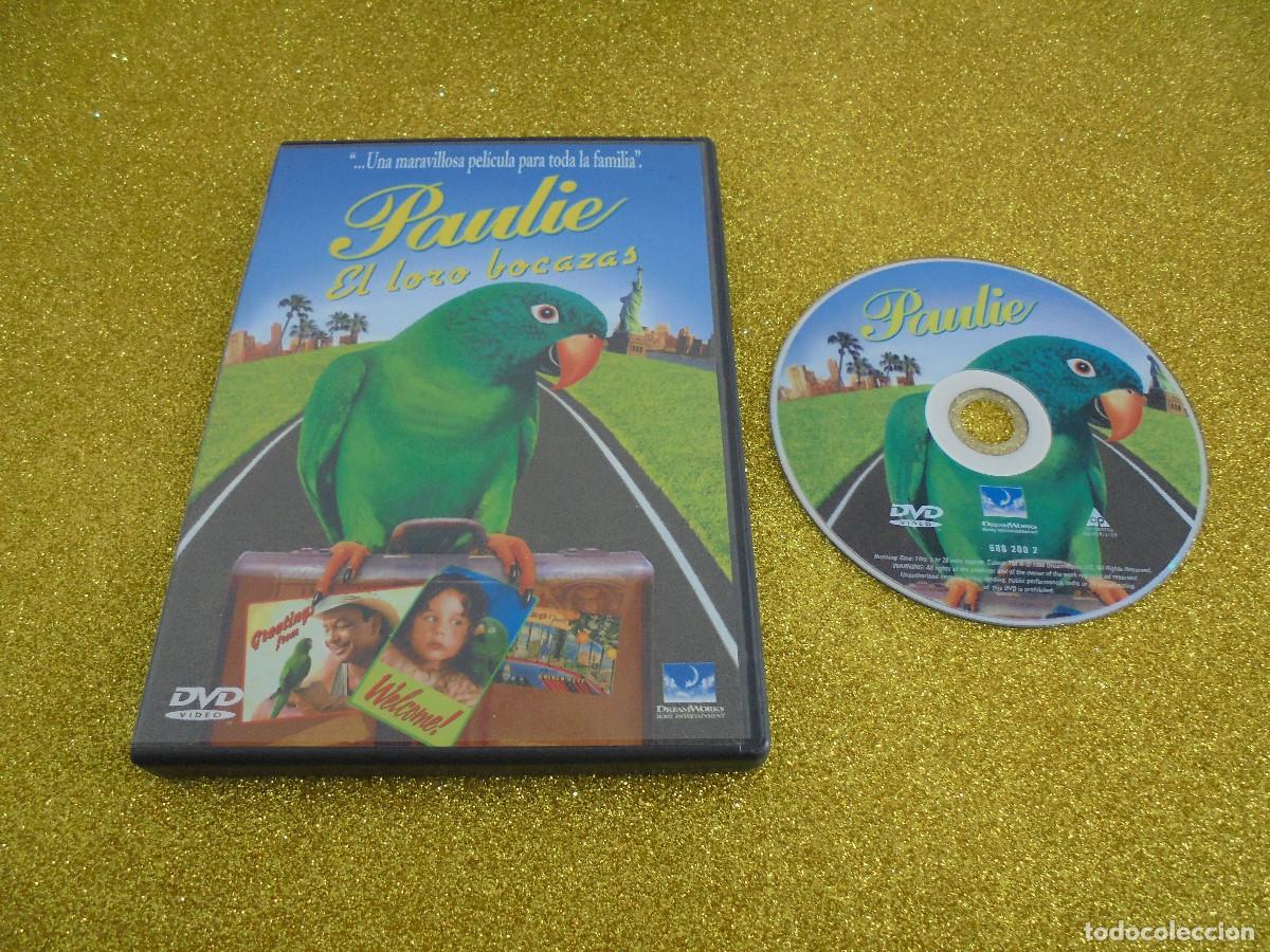 Cine: PAULIE EL LORO BOCAZAS - DVD - 688 200 2 - DREAMWORKS - FIJARSE BIEN EN LA BACK COVER