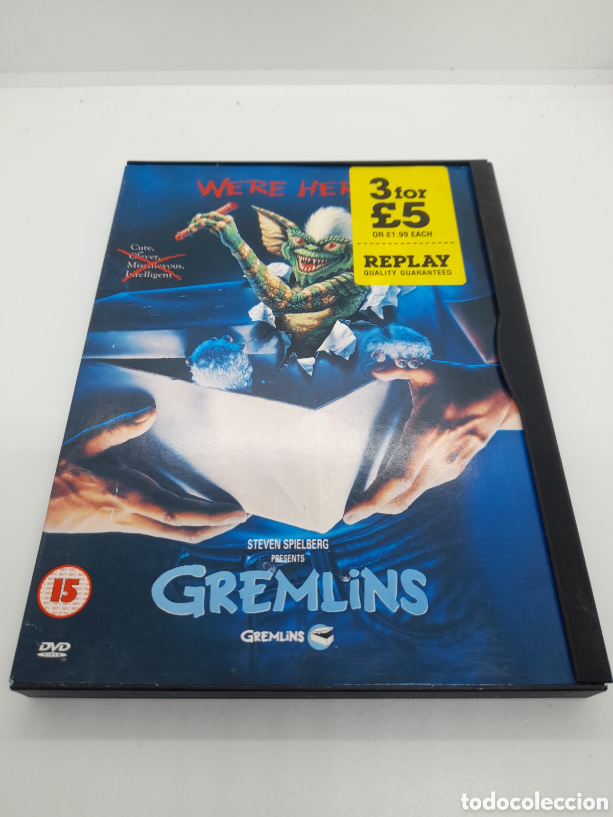 Cine: PELICULA DVD. GREMLINS. VERSION EN INGL&Eacute;S. - Foto 1