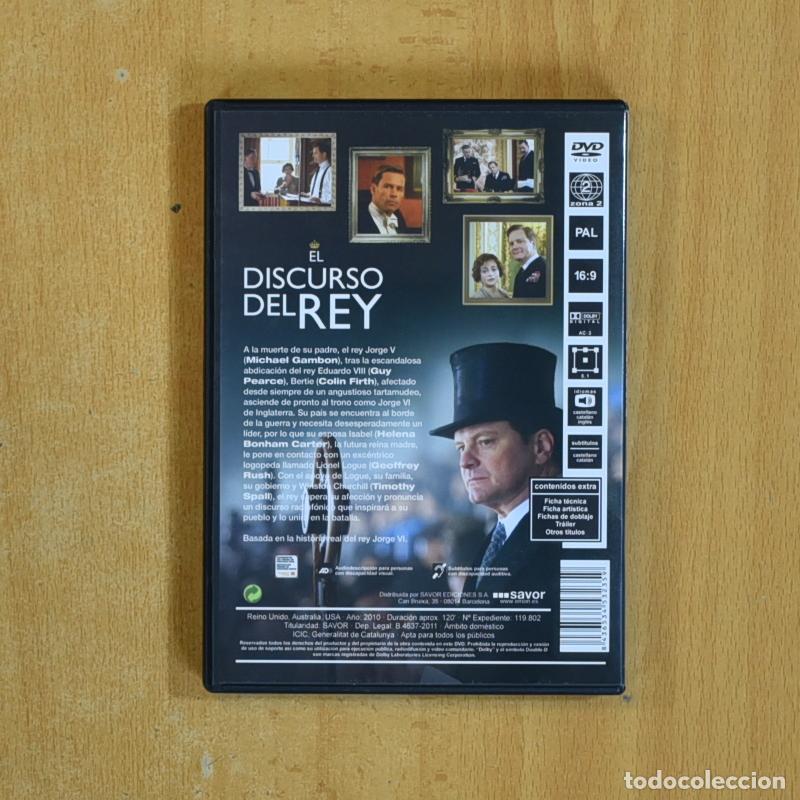 Cine: EL DISCURSO DEL REY - DVD - Foto 2