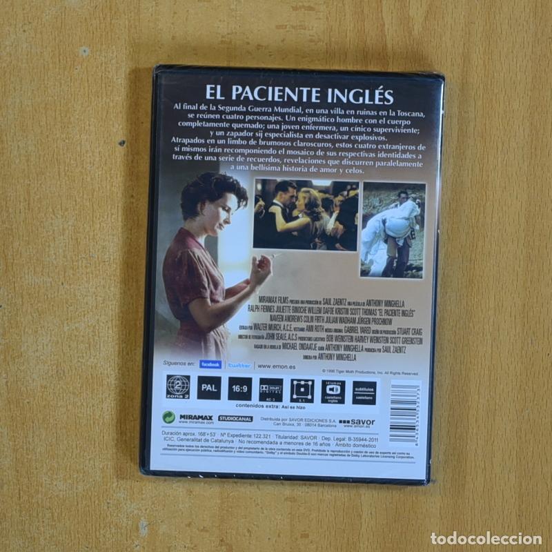 Cine: EL PACIENTE INGLES - DVD - Foto 2