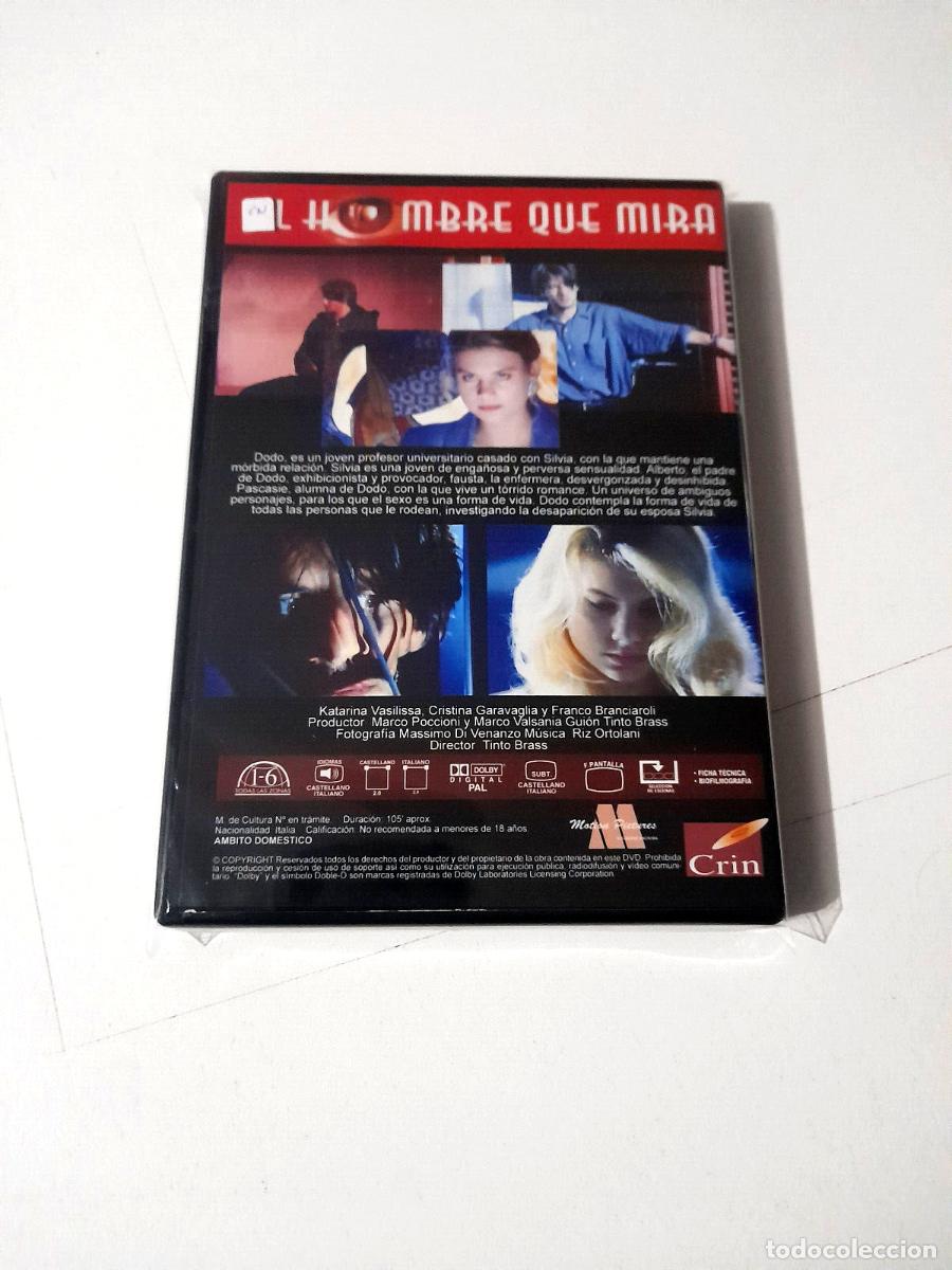 dvd ”el hombre que mira” como nuevo tinto brass - Compra venta en  todocoleccion