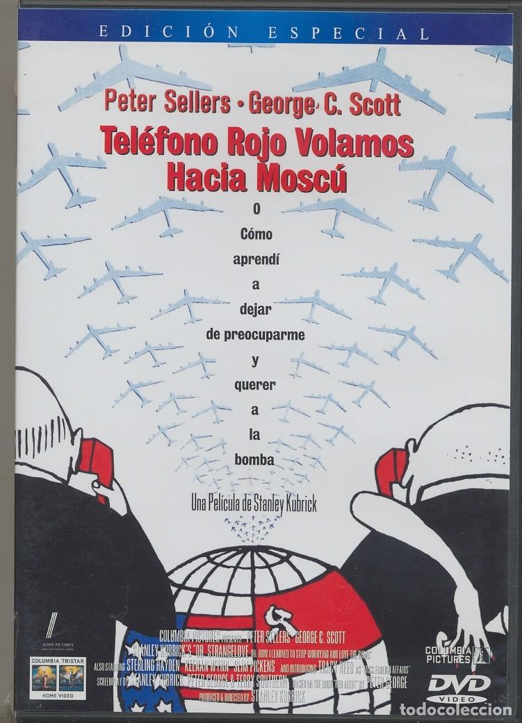 Cine: TELEFONO ROJO.VOLAMOS HACIA MOSC&Uacute; DVD - Una carga at&oacute;mica en manos de un loco.