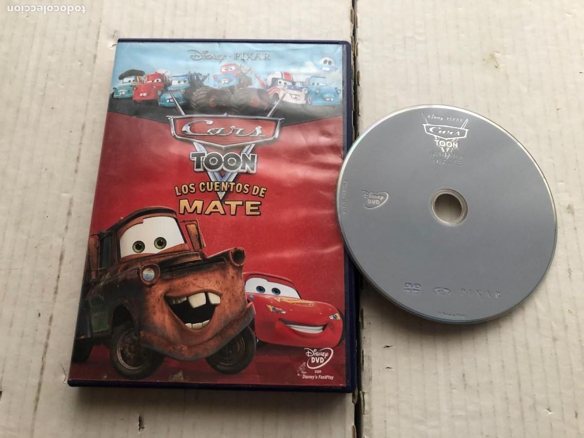 Cine: CARS TOON LOS CUENTOS DE MATE DISNEY PIXAR - PELICULA DVD KREATEN