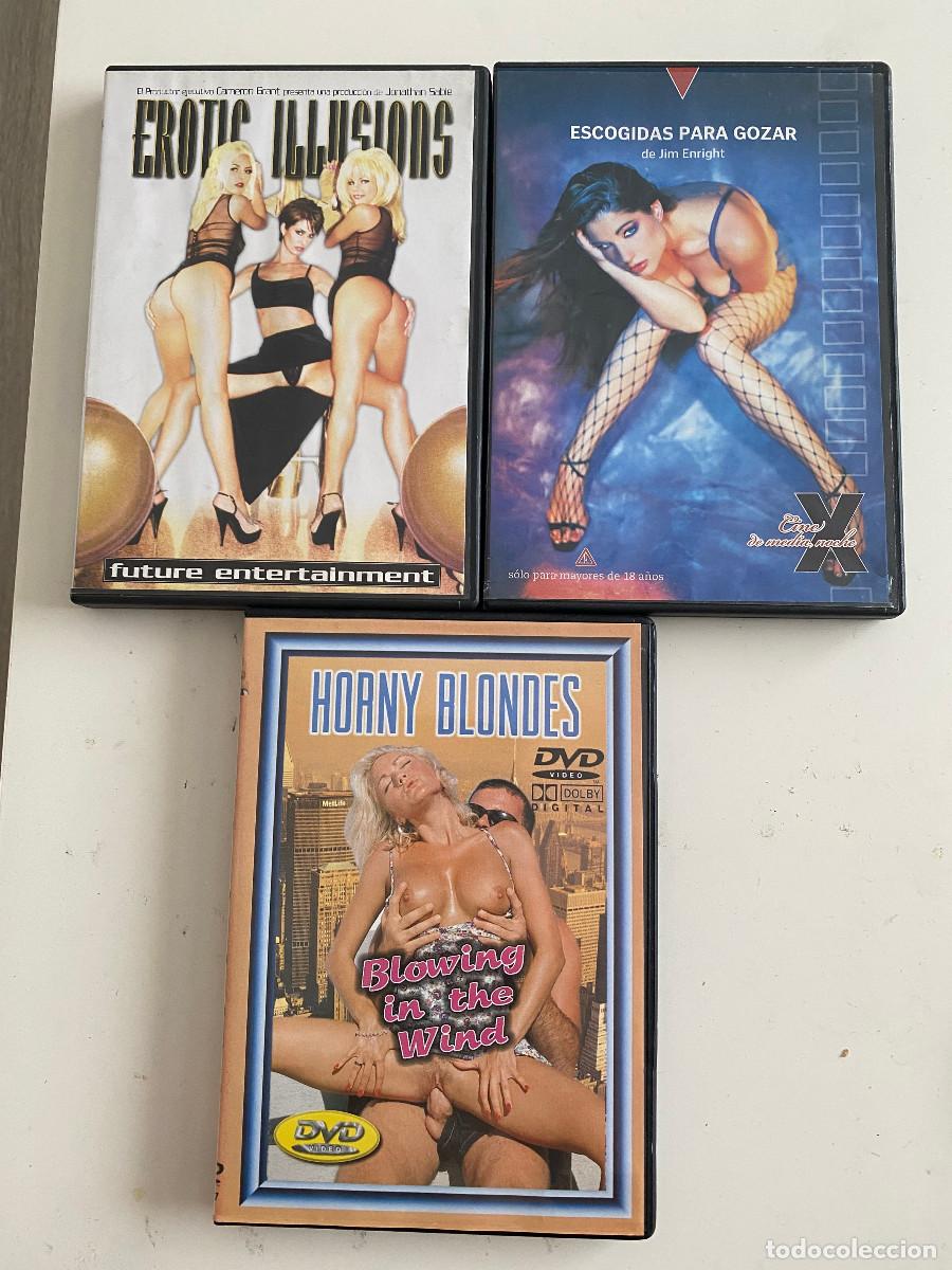 lote cine-x - 3 peliculas porno - calidad dvd - - Compra venta en  todocoleccion