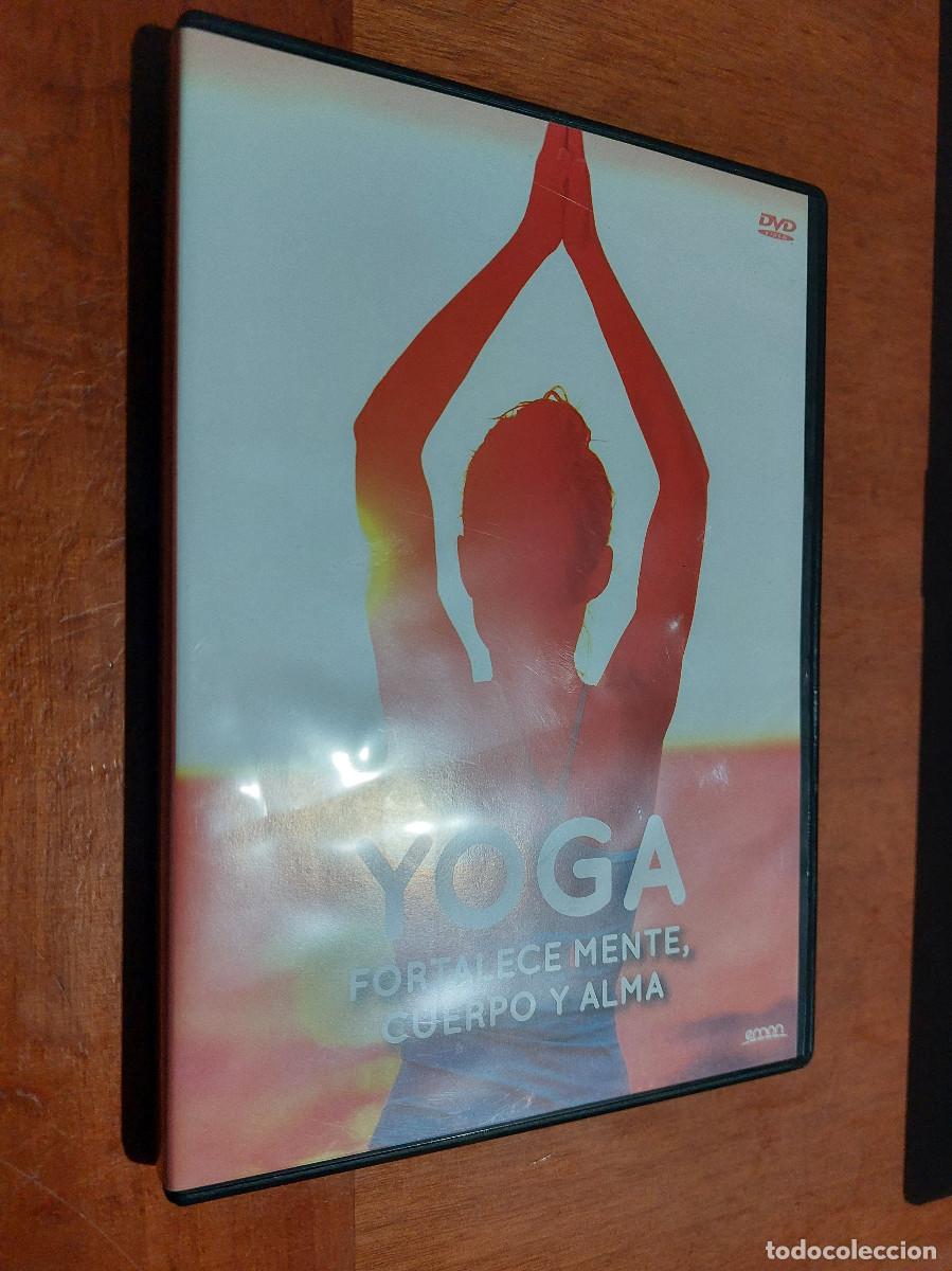 Cinema: YOGA FORTALECE MENTE, CUERPO Y ALMA. DVD EN BUEN ESTADO. DIFICIL