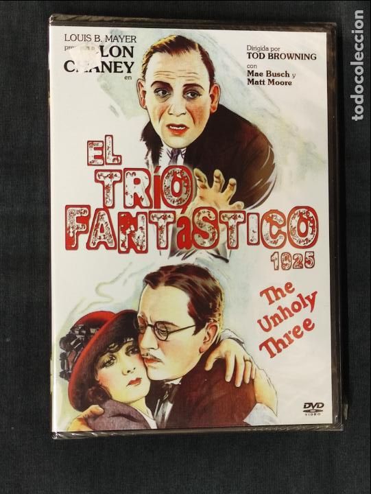 Cinema: DVD PRECINTADO - EL TRIO FANTASTICO -LON CHANEY -