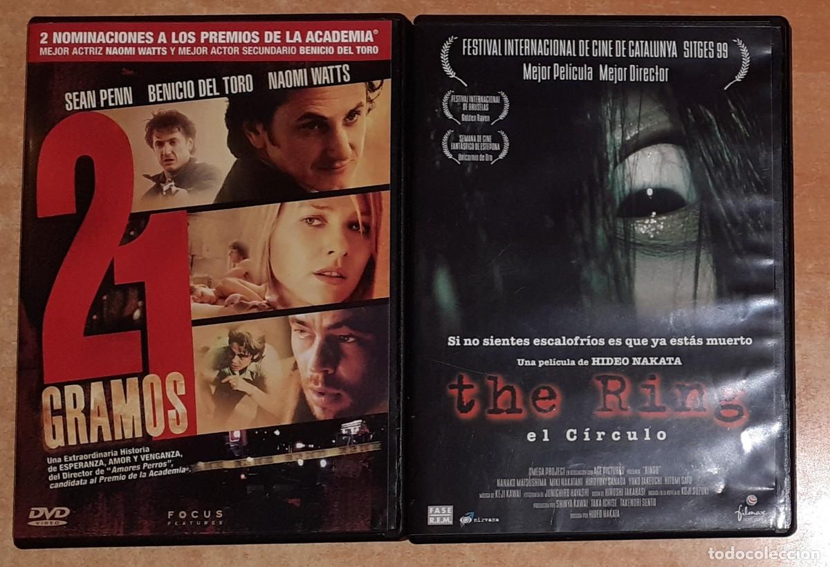 Cine: Lote 2 DVDs - 21 Gramos y The Ring