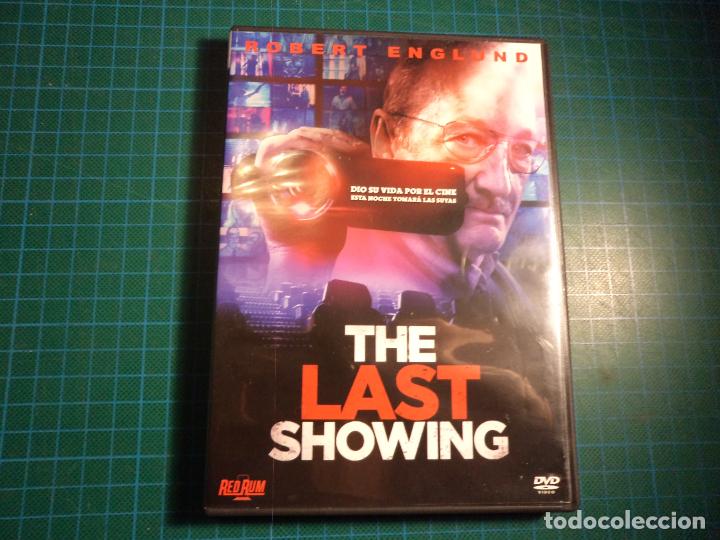 Cine: The last showing. (P-39)