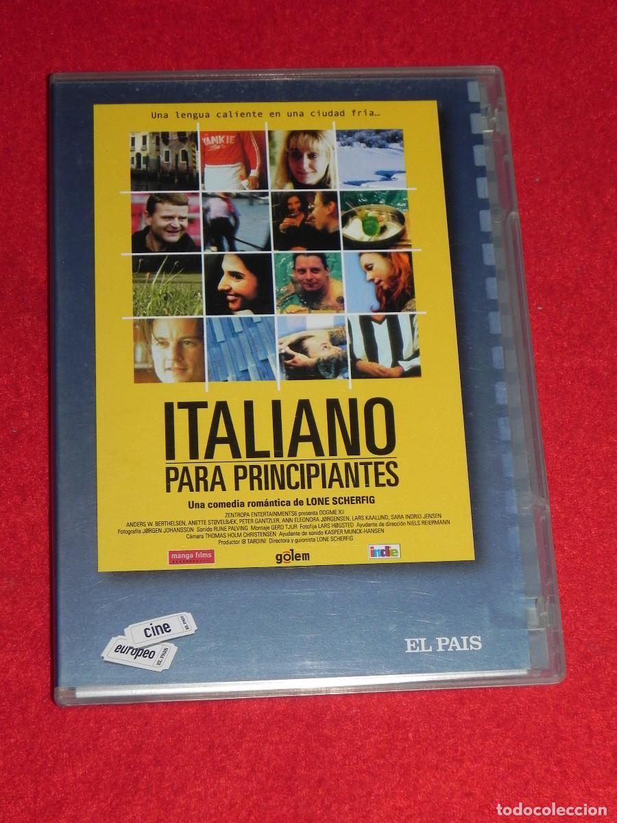 Cine: Pel&iacute;cula DVD, Italiano para principiantes, (Ver otra foto).