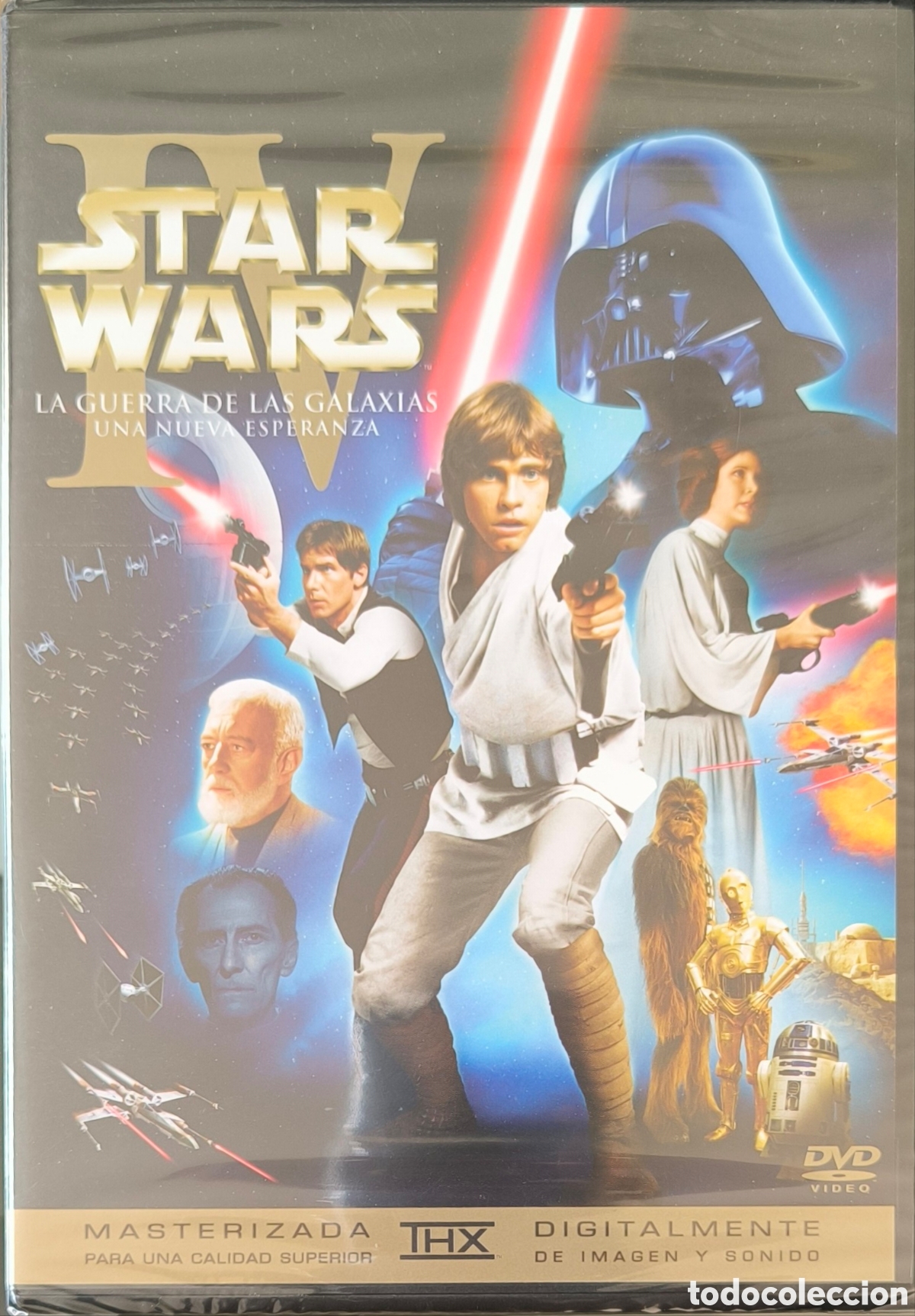 Cine: DVD STAR WARS IV. LA GUERRA DE LAS GALAXIAS, UNA NUEVA ESPERANZA