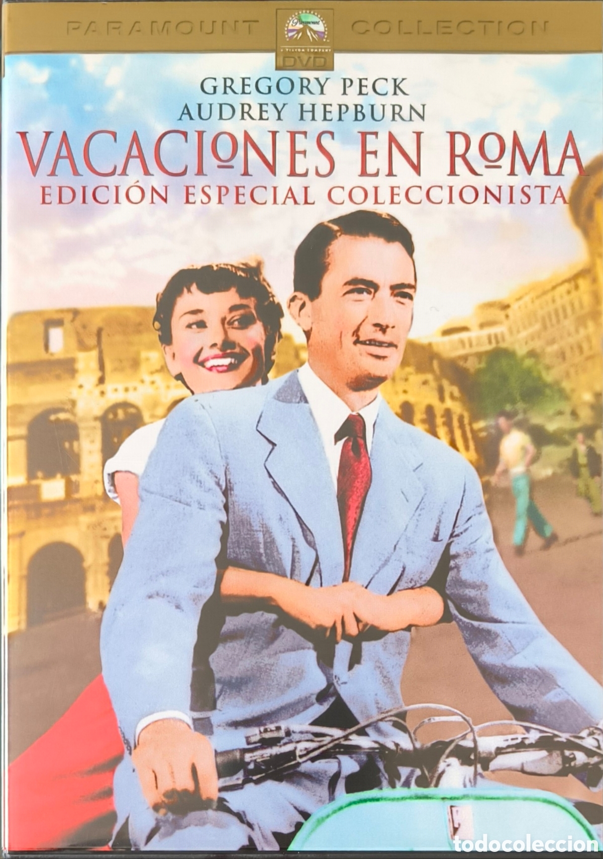 Cine: DVD VACACIONES EN ROMA. PARAMOUNT COLLECTION