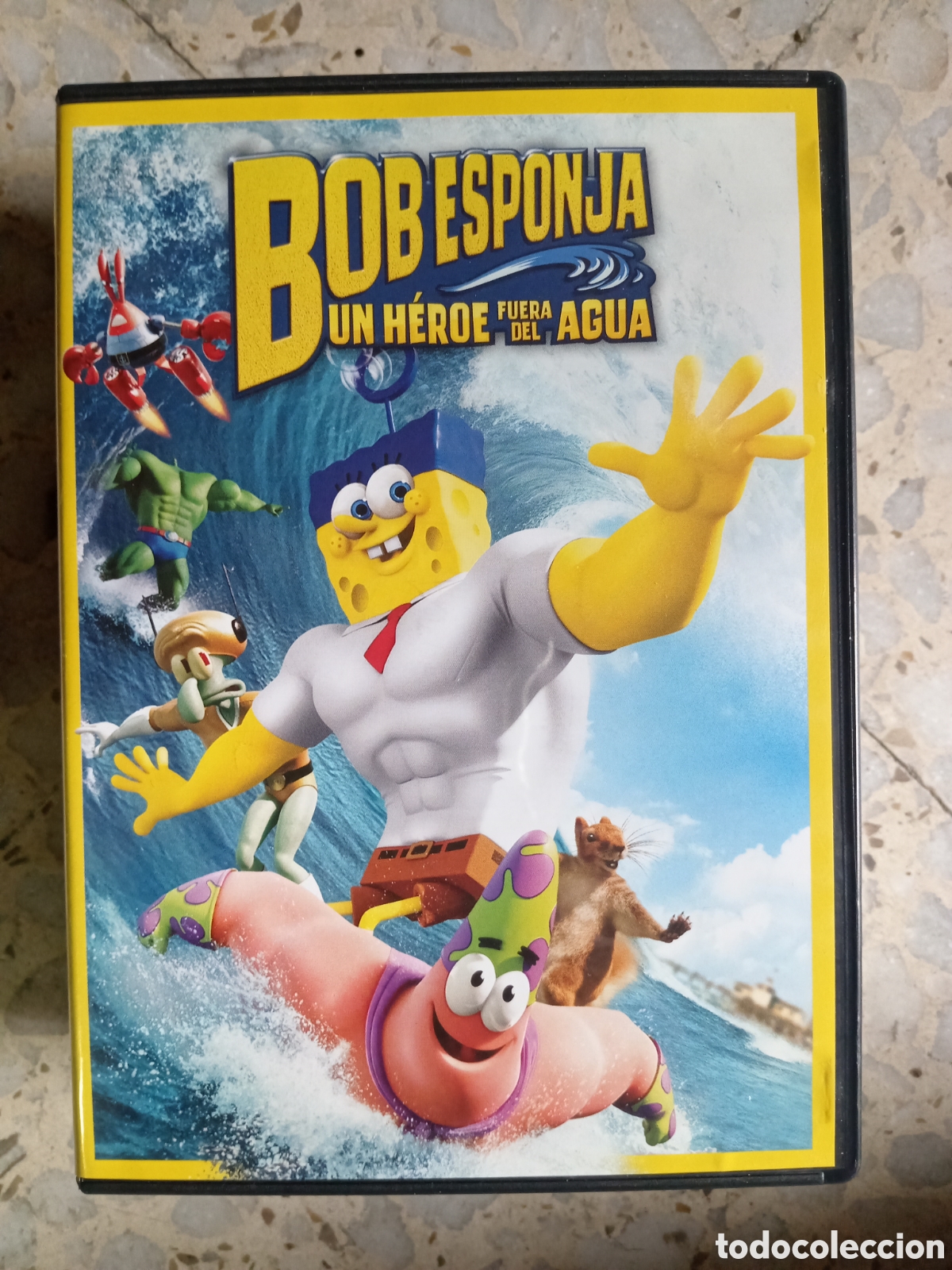 Cine: DVD BOB ESPONJA UN HEROE FUERA DEL AGUA