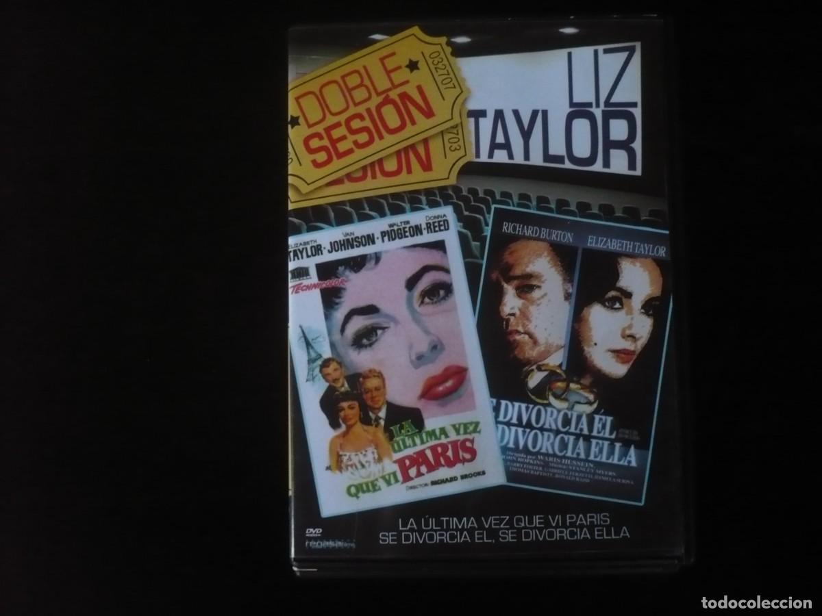 Cine: la ultima vez que vi paris + se divorcia el se divorcia ella - elizabeth taylor - dvd como nuevo