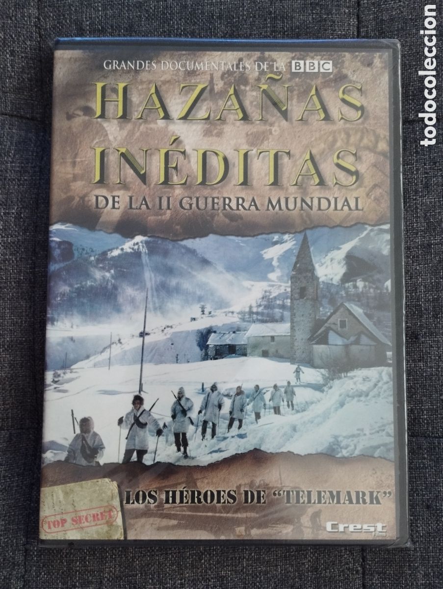 Cinema: HAZA&Ntilde;AS IN&Eacute;DITAS DE LA II GUERRA MUNDIAL. LOS H&Eacute;ROES DE TELEMARK (DVD PRECINTADO)