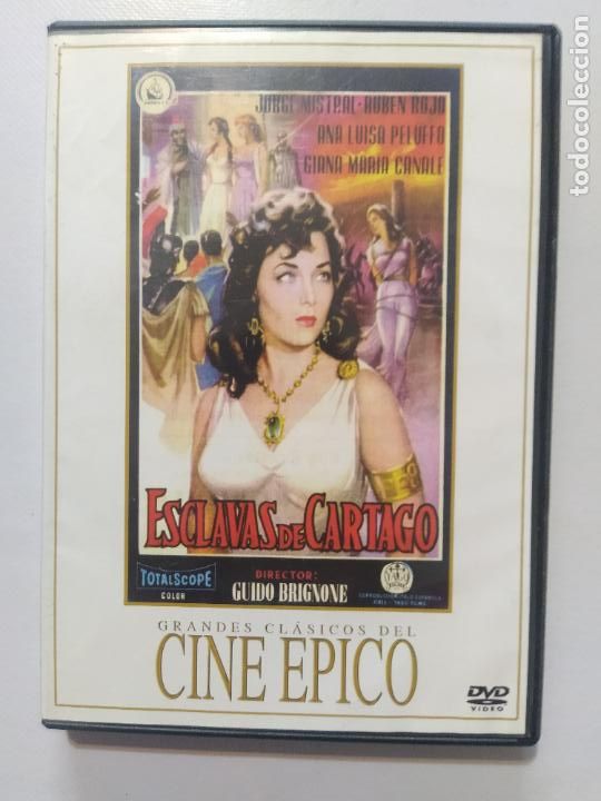 Cin&eacute;ma: DVD ESCLAVAS DE CARTAGO - GUIDO BRIGNONE (FO)