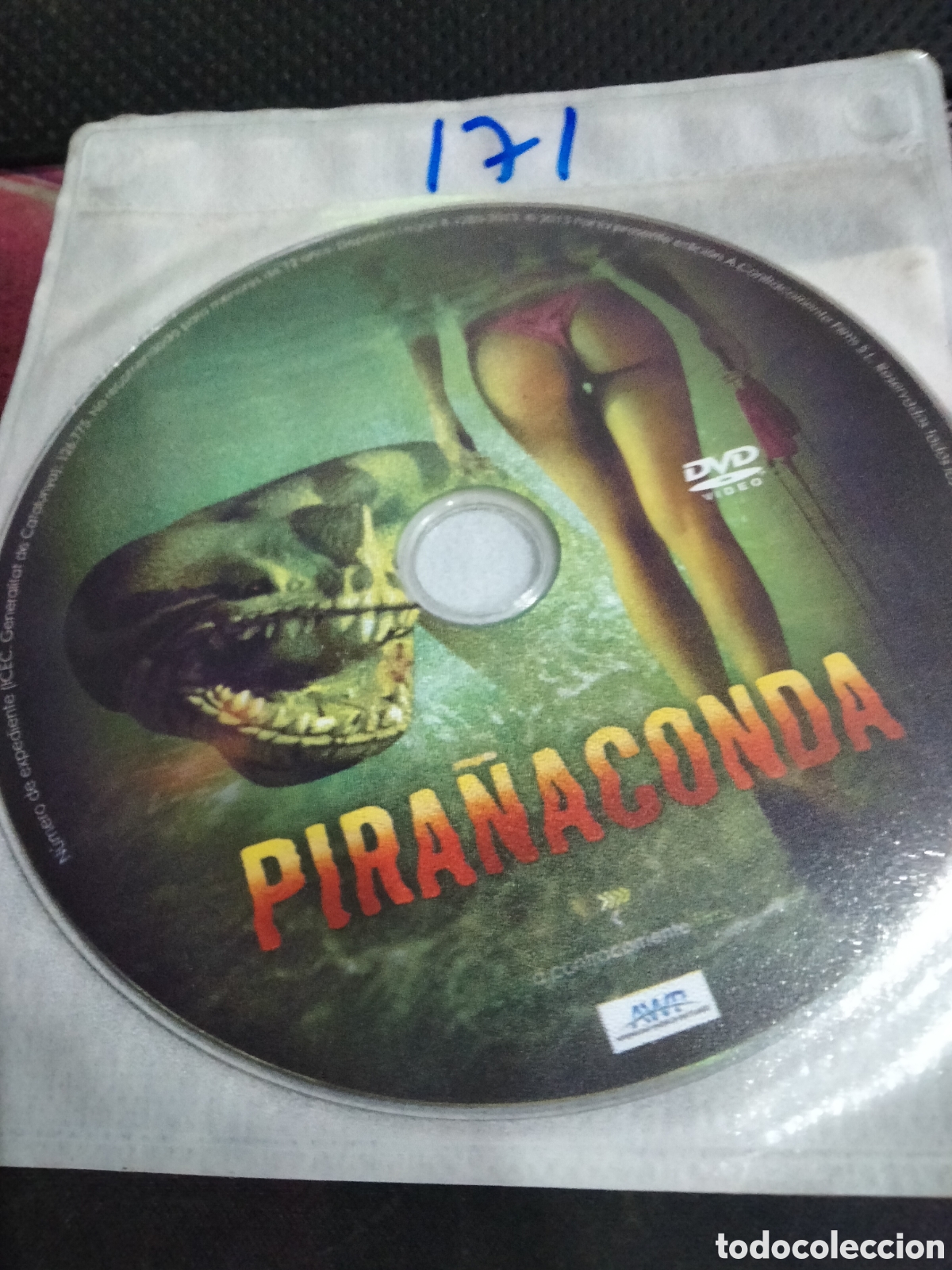 Cine: Pira&ntilde;aconda dvd 171 (disco solo)