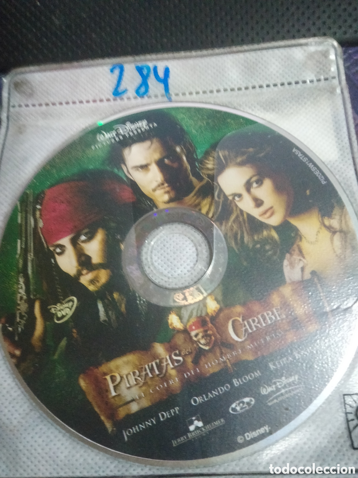 Cine: Piratas del caribe el cofre del hombre muerto dvd 284 (disco solo)