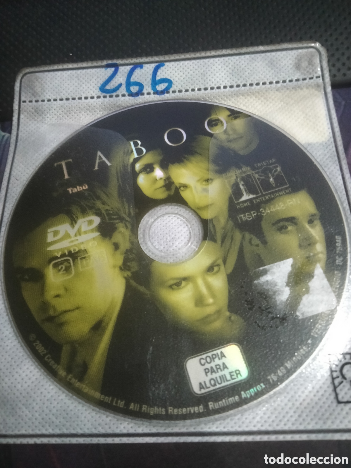 Cine: Tab&uacute; dvd 266 (disco solo) - Foto 1