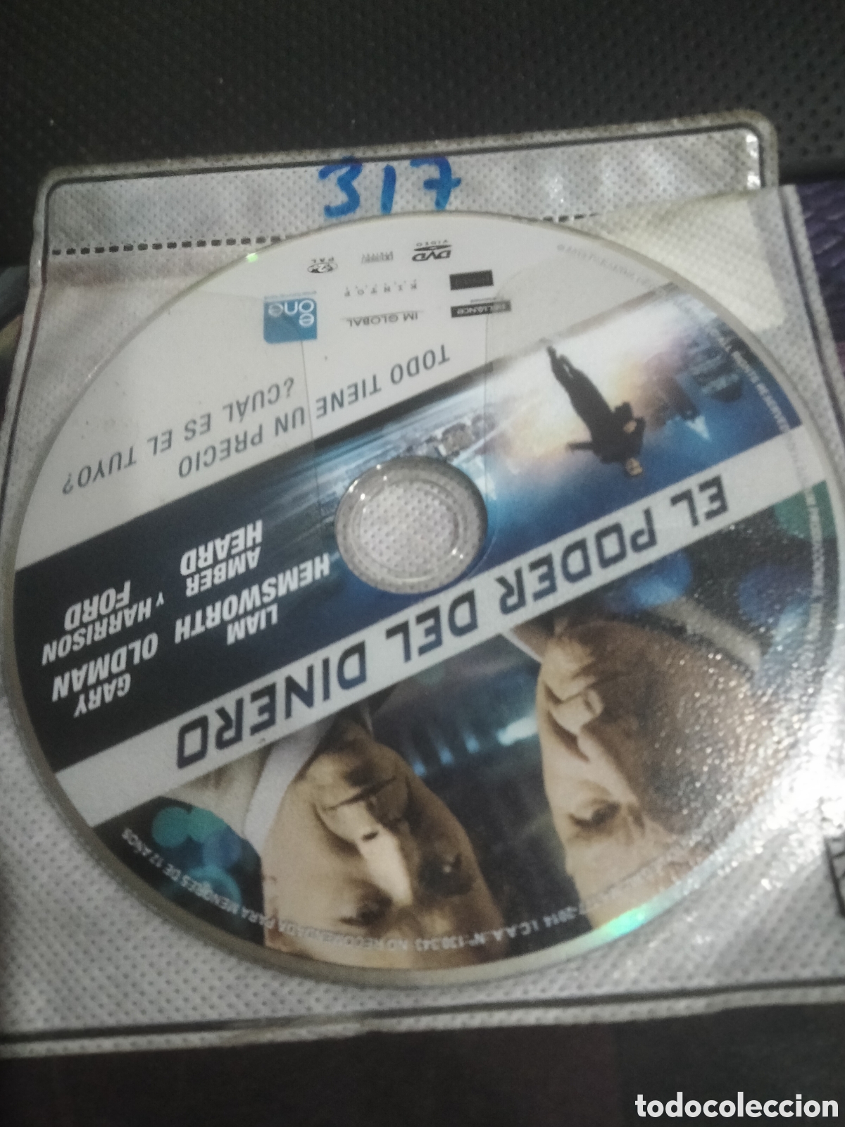 Cine: El poder del dinero dvd 317 (disco solo) - Foto 1