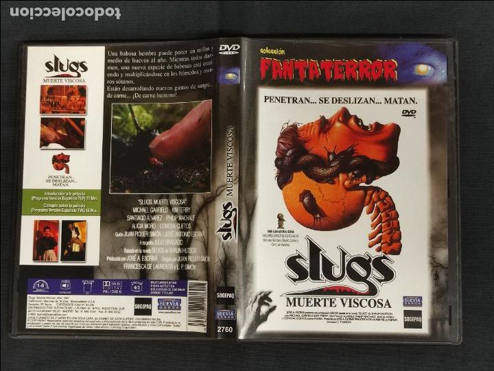Cine: PELICULA DVD - MUERTE VISCOSA - SLUGS -