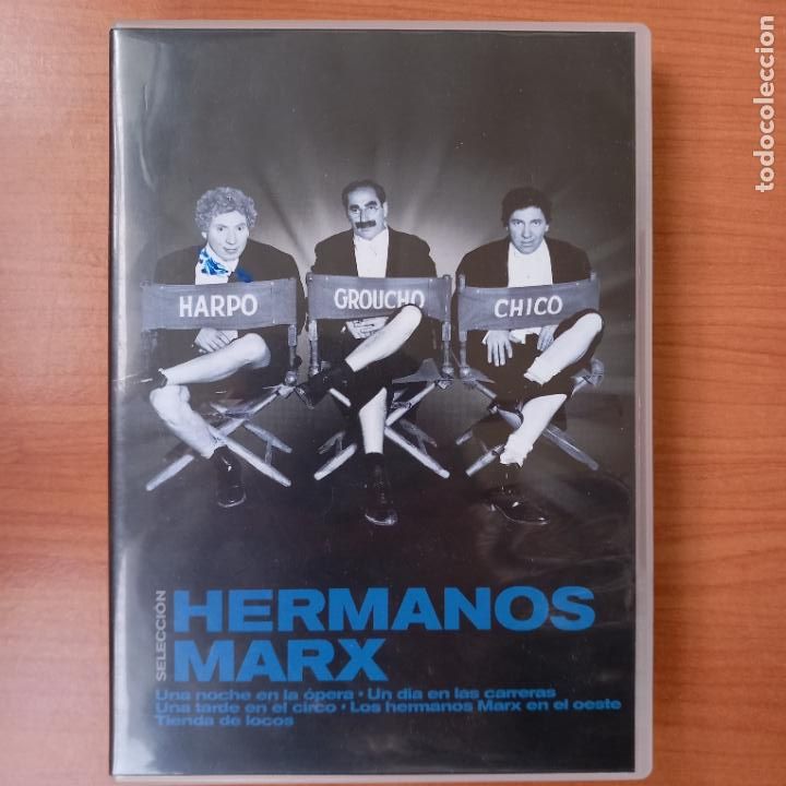 Cine: PACK x5 DVD HERMANOS MARX SELECTION. - Foto 1