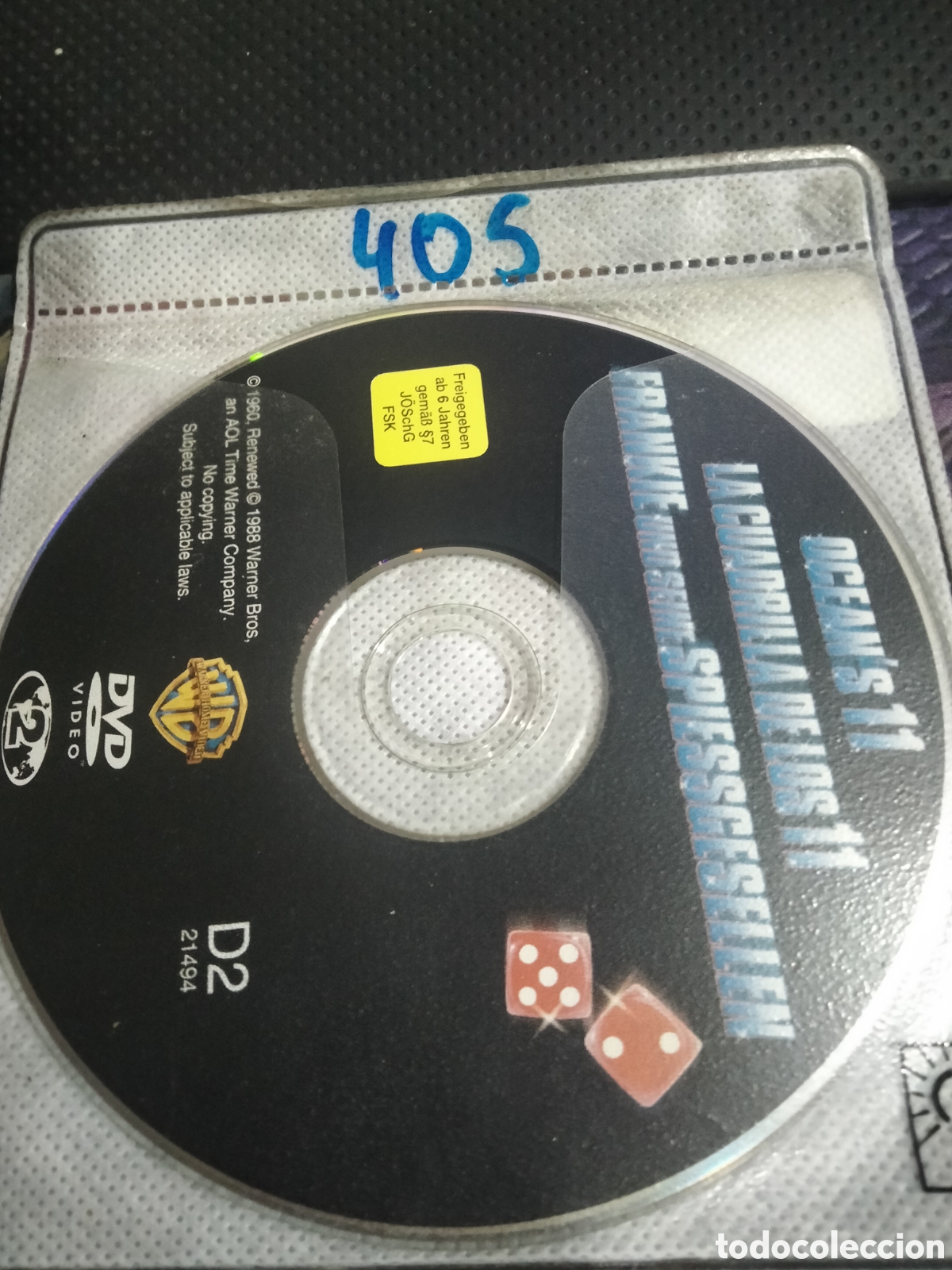 Kino: La cuadrilla de los 11 dvd 405 (disco solo)