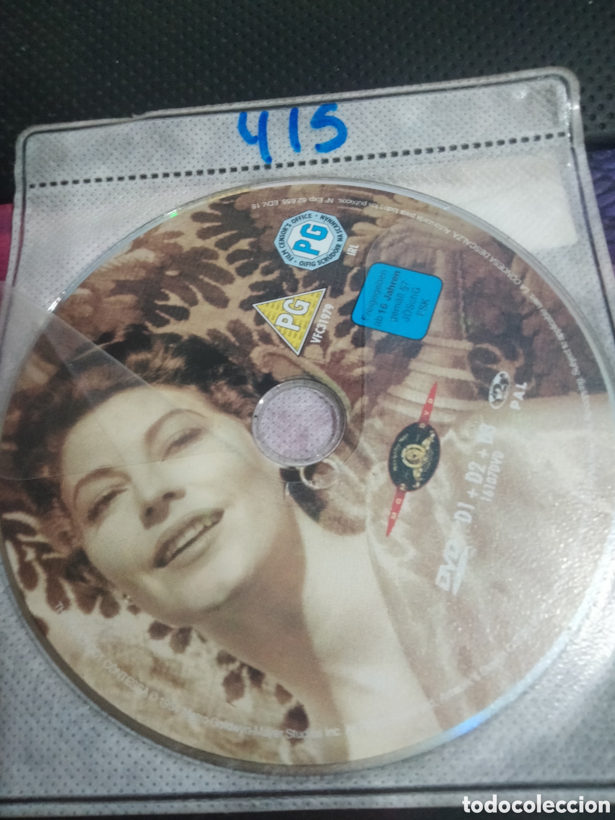 Cine: La condesa descalza dvd 415 (disco solo)
