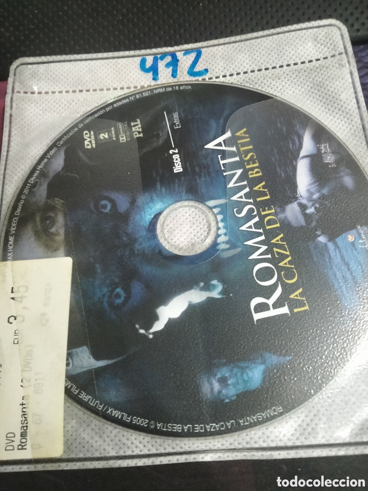 Cinema: Romasanta ed 2 dvd 472 (disco solo)
