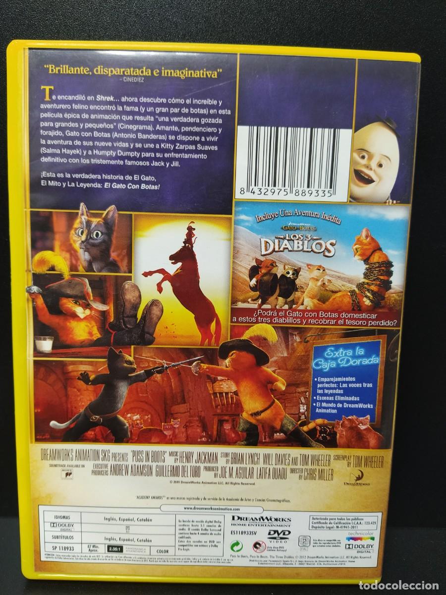 Cine: El Gato Con Botas (DVD) - Foto 2