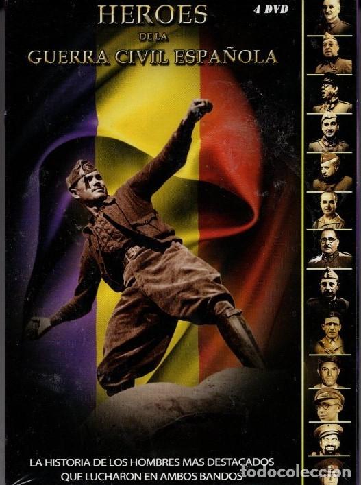 Cine: HEROES DE LA GUERRA CIVIL ESPA&Ntilde;OLA DVD ( 4-DVD) POR FIN, LOS MAS ESFORZADOS LUCHADORES DE UNO Y OTRO