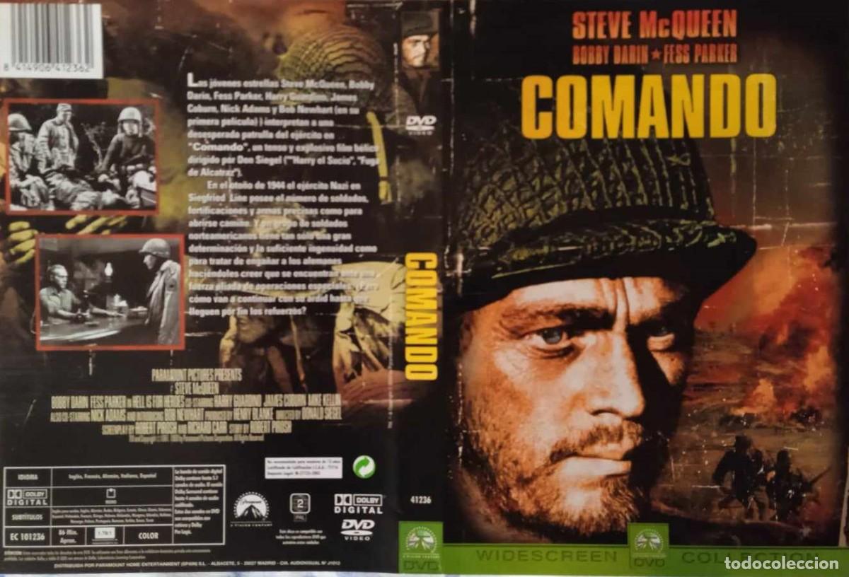 Cine: COMANDO - SOLO CARATULA - STEVE - Foto 1