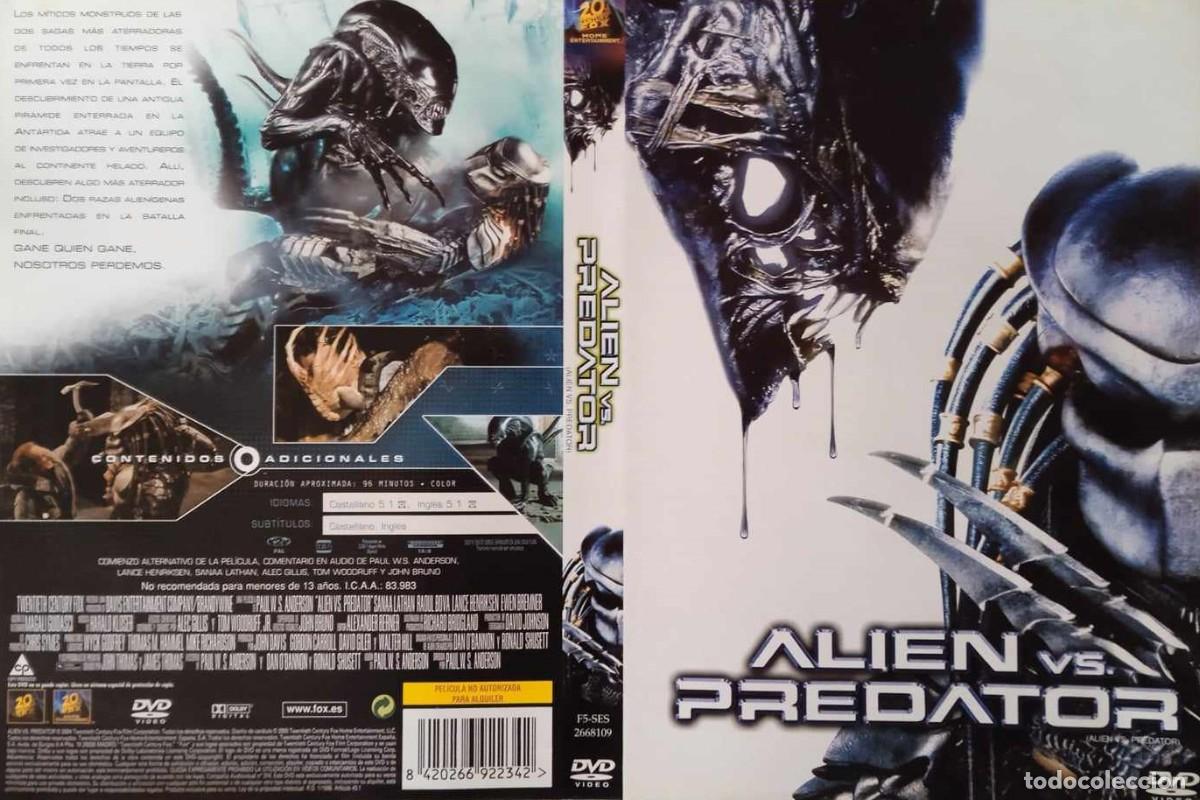 Cine: ALIEN PREDATOR - SOLO CARATULA