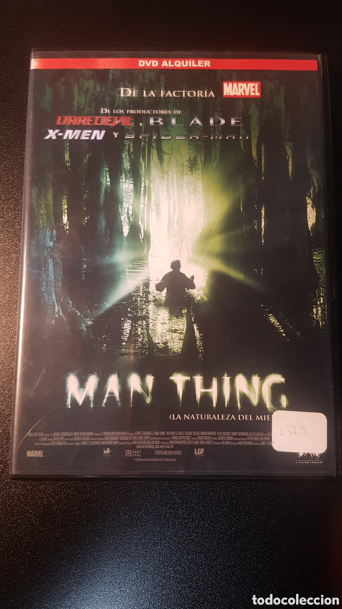 Cinema: MAN THING DVD MARVEL