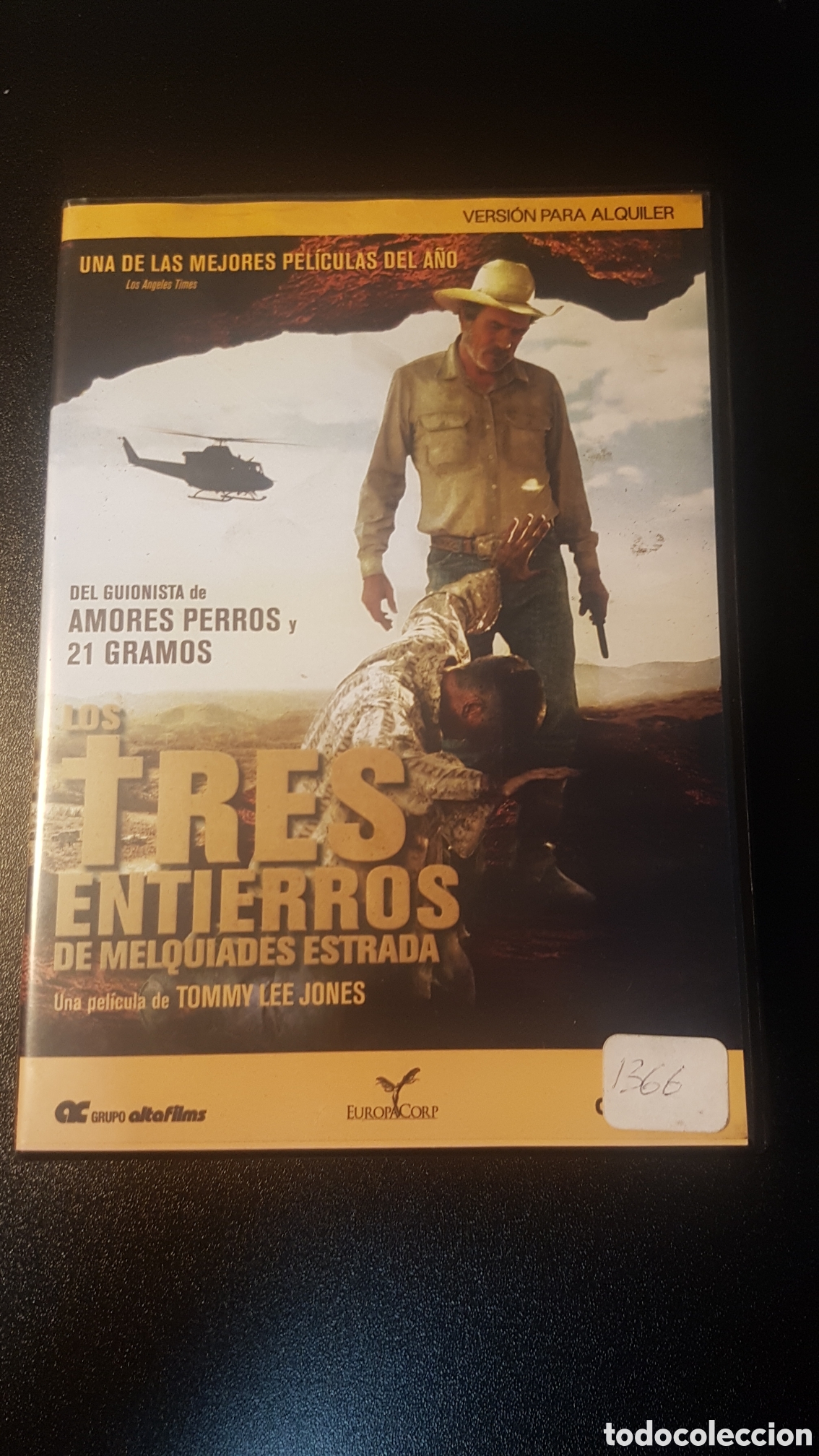 Cine: LOS TRES ENTIERROS DE MELQUIADES ESTRADA DVD TOMMY LEE JONES