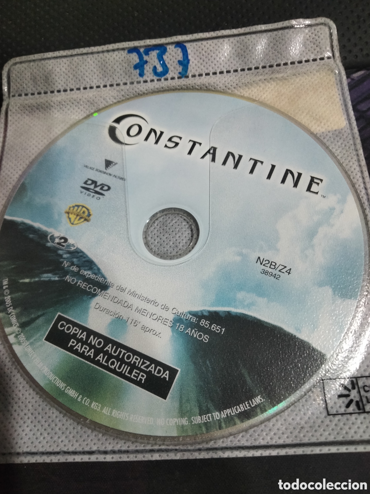 Cine: Constantine dvd 737 (disco solo) - Foto 1