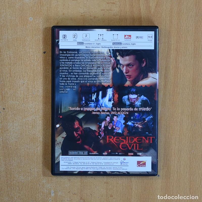 Cine: RESIDENT EVIL - DVD - Foto 2