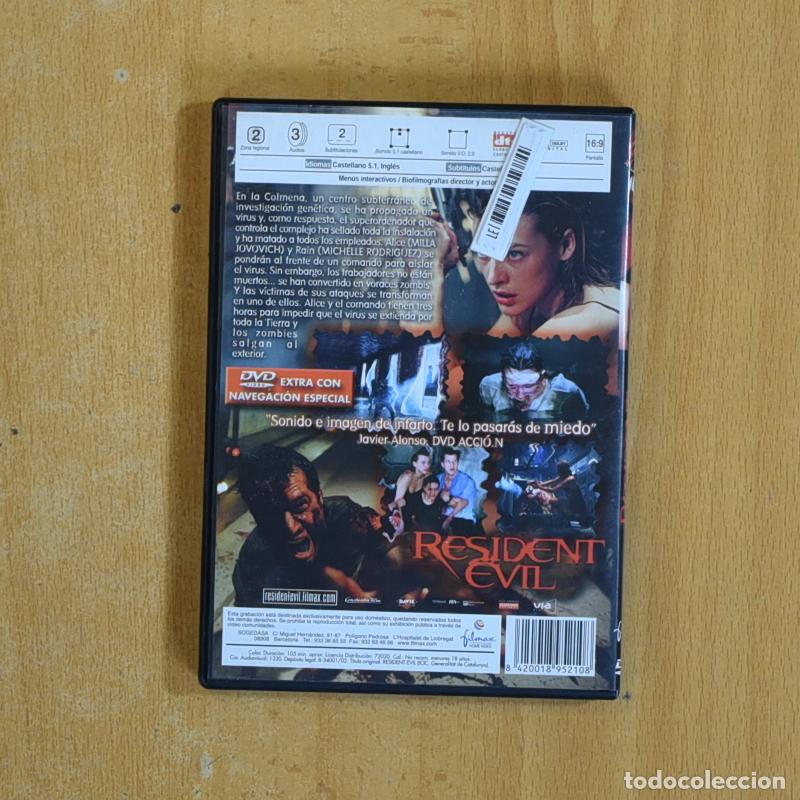 Cine: RESIDENT EVIL - DVD - Foto 2