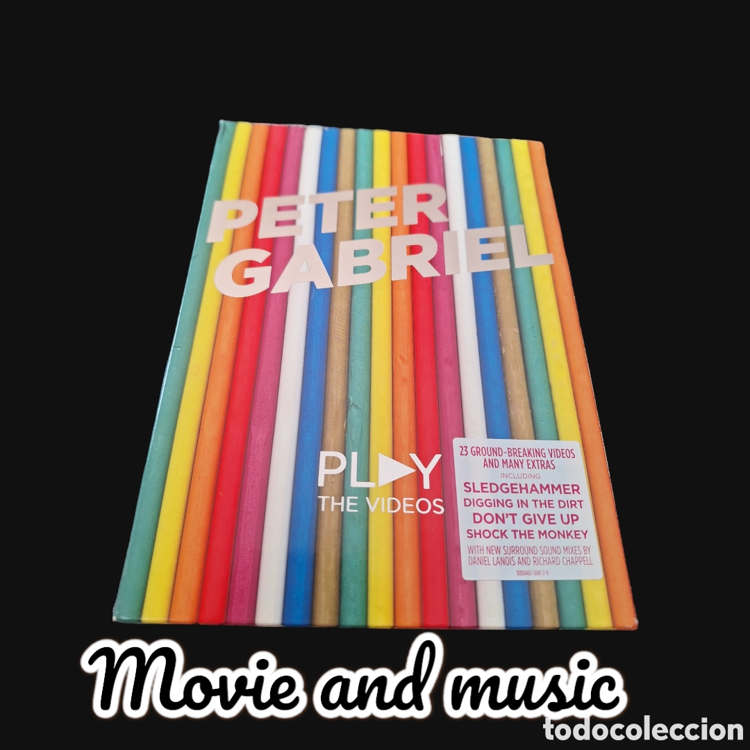 Kino: S868 peter gabriel play the videos DVD SEGUNDAMANO