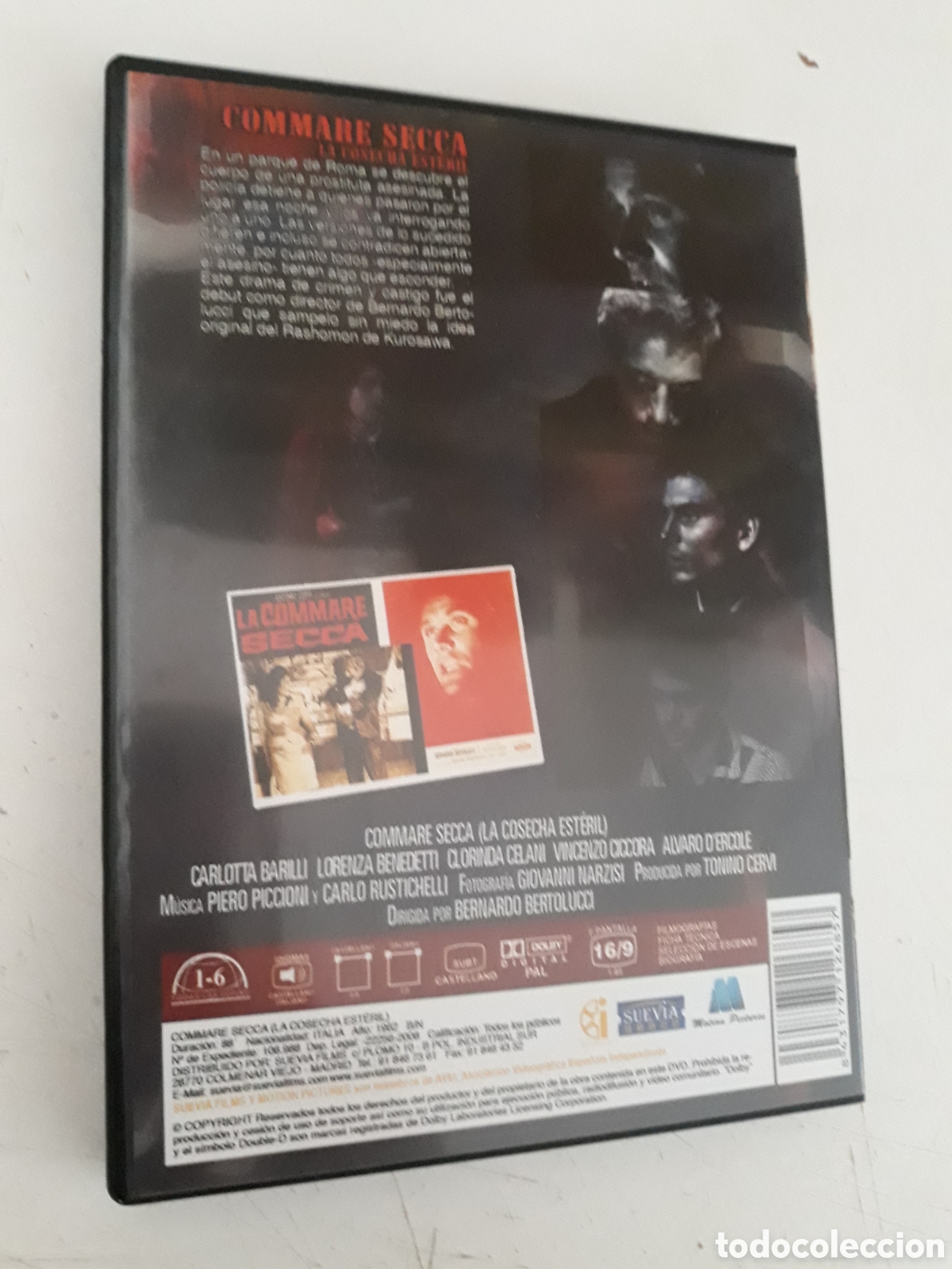 Cine: COMMARE SECCA (LA COSECHA ESTERIL) - BERNARDO BERTOLUCCI - Foto 2
