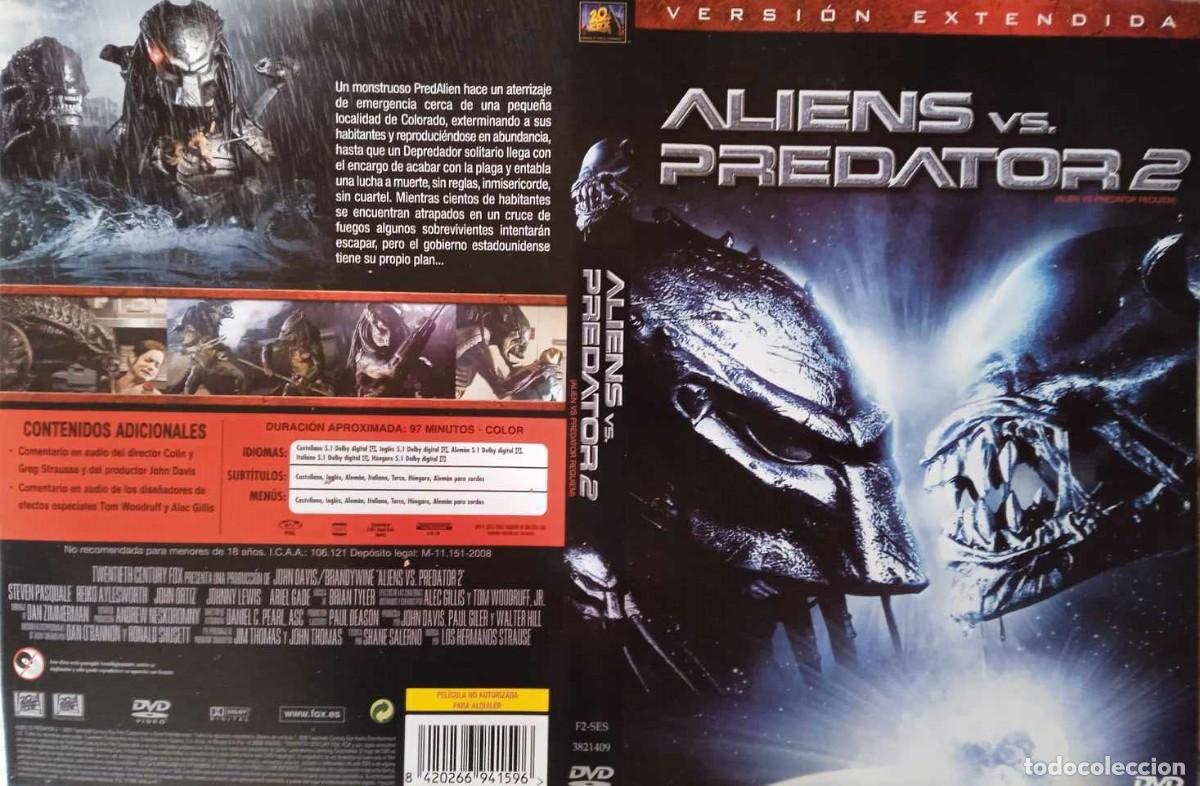 Cine: ALIEN PREDATOR 2 - SOLO CARATULA - Foto 1