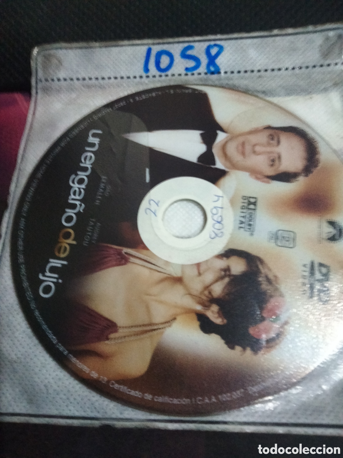 Cinema: Un enga&ntilde;o de lujo dvd 1058 (disco solo)