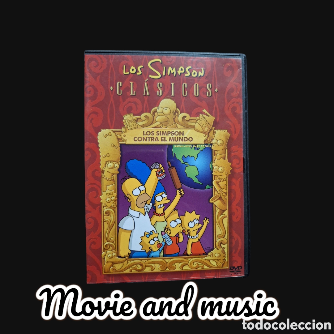 Cinema: S787 los simpson contra el mundo DVD SEGUNDAMANO