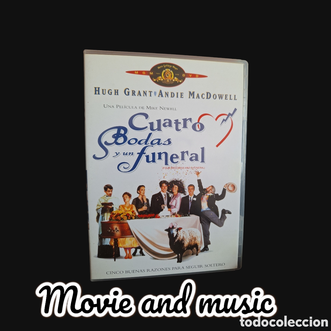 Cinema: S818 cuatro bodas y un funeral DVD SEGUNDAMANO