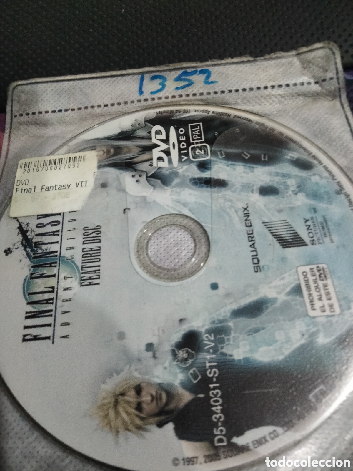 Cine: Final fantasy xii ed 2 dvd 1352 (disco solo)