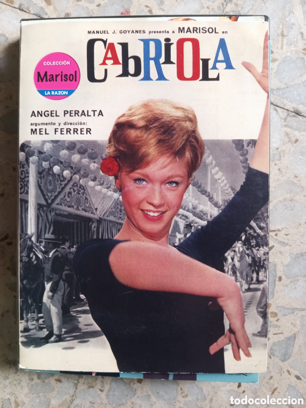 Cine: DVD CABRIOLA MARISOL CARTON