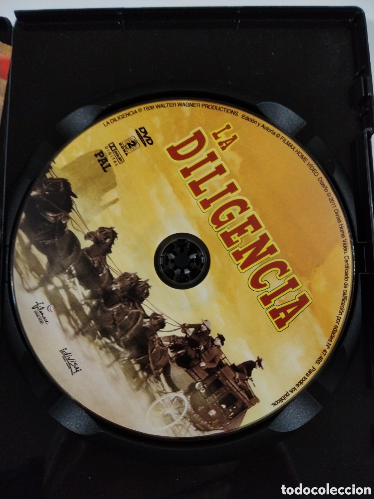 Cine: LA DILIGENCIA. JOHN WAYNE. DVD - Foto 3
