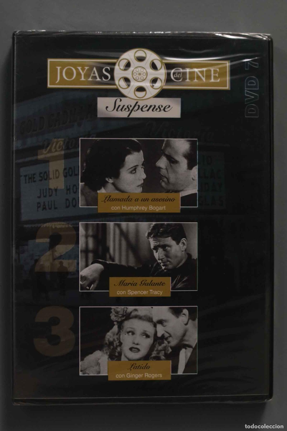 Cine: DVD. LLAMADA A UN ASESINO. MARIA GALANTE. LATIDO. PRECINTADO