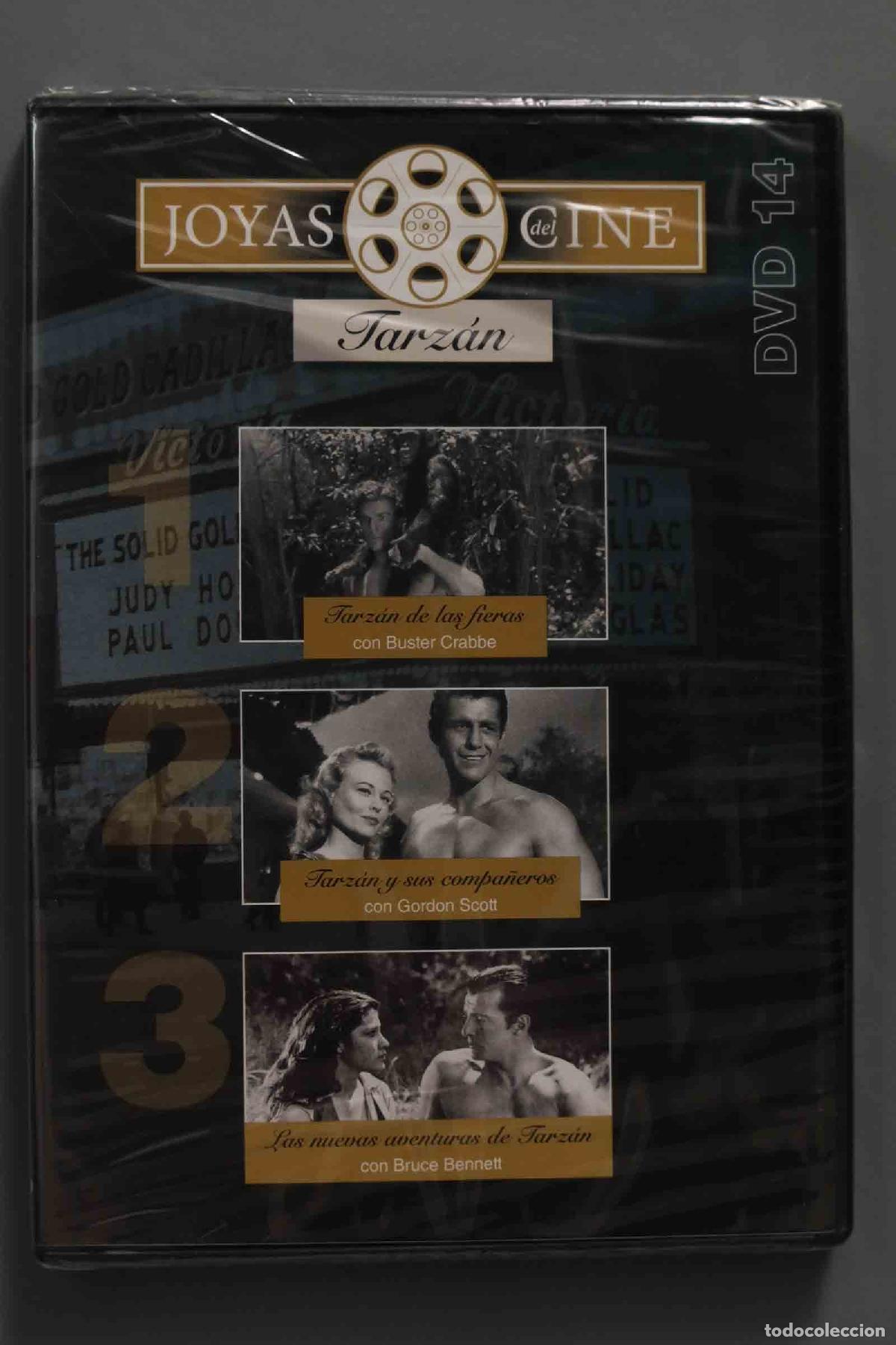 Kino: DVD. TARZAN DE LAS FIERAS. TARZAN COMPA&Ntilde;ETOS. LAS NUEVAS AVENTURAS DE TARZAN. PRECINTADO