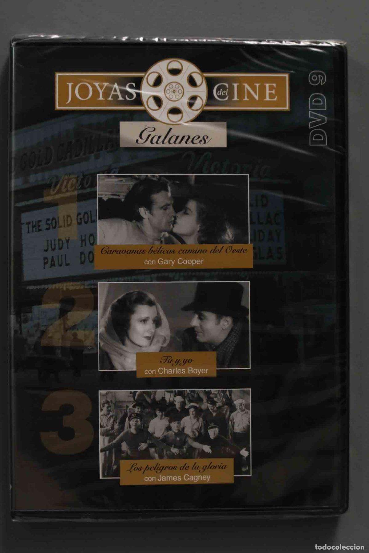 Cine: DVD. CARAVANAS BELICAS CAMINO DEL OESTE. TU Y YO. LOS PELIGROS GLORIA. PRECINTADO