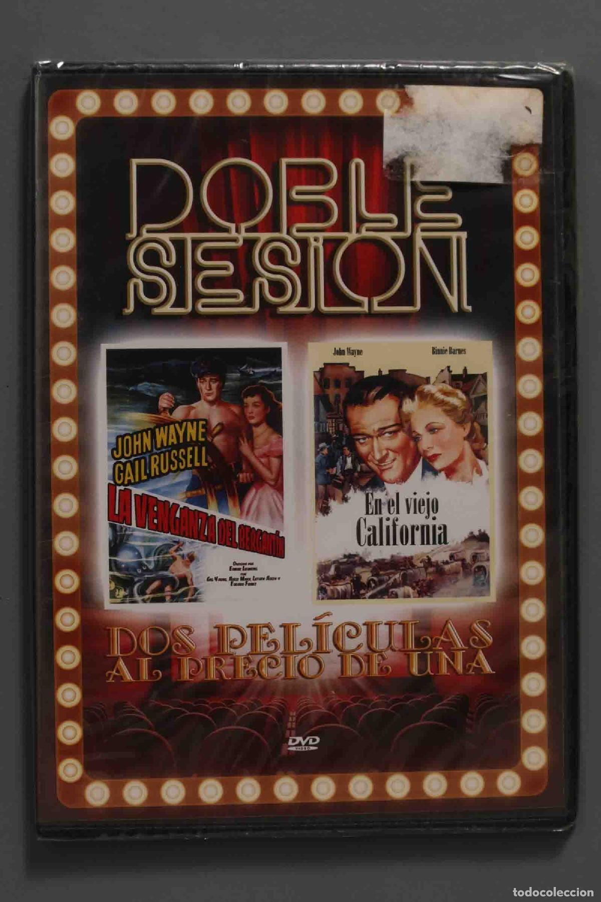 Kino: DVD. DOBLE SESION: LA VENGANZA DEL BERGANTIN Y EN EL VIEJO CALIFORNIA . PRECINTADO